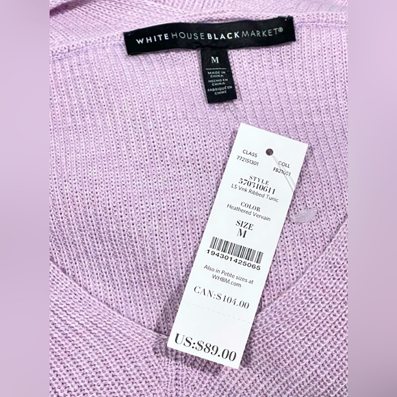 Ann Taylor 🔥NEW🔥 Size M long sweater perfect to wear it w your leggings🔥 - Picture 6 of 7